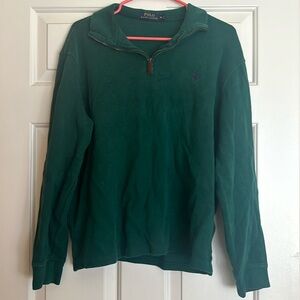 Forrest green polo ralph lauren sweatshirt